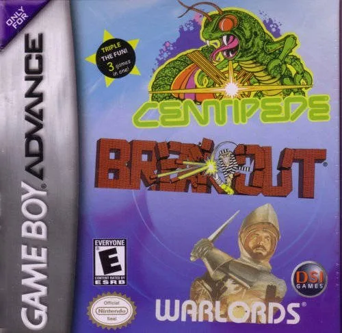 Centipede / Breakout / Warlords (GBA)