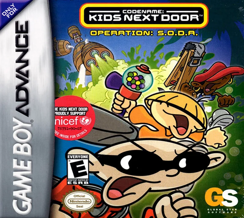 Codename: Kids Next Door: Operation S.O.D.A. (GBA)