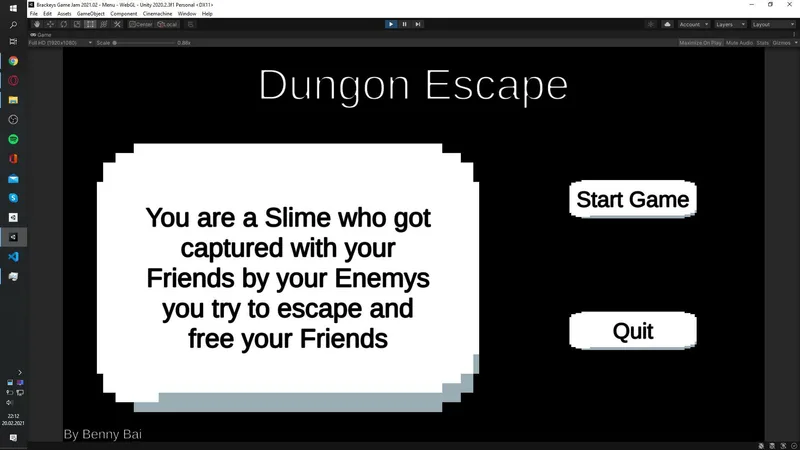Dungeon Escape (itch) (Benny)