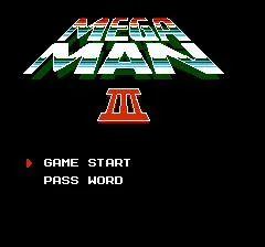 Mega Man 3 (1990) (PS1)