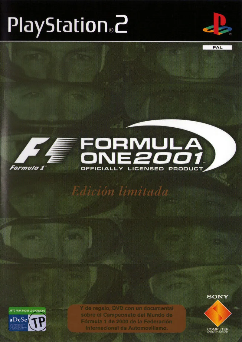 Formula One 2001 (Limited Edition) (PS2)