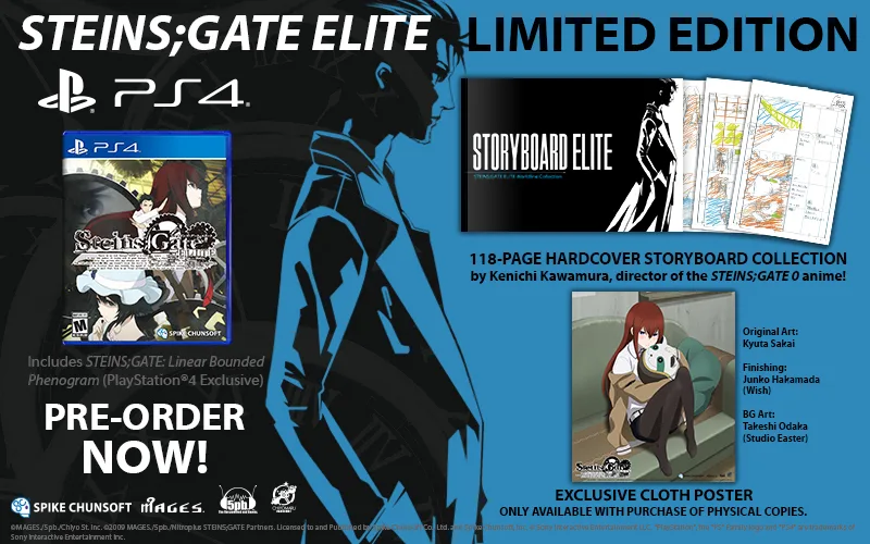 Steins Gate Elite [Limited Edition] (PS4)