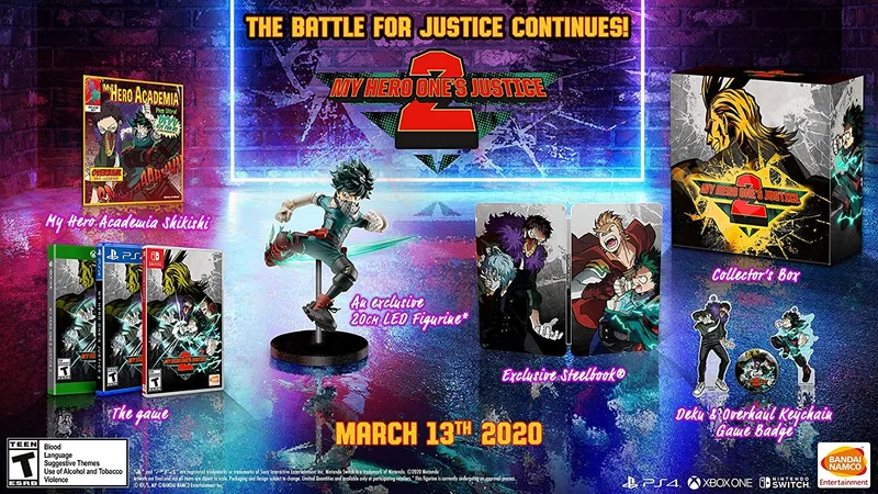 My Hero One's Justice 2 (Collector's Edition)