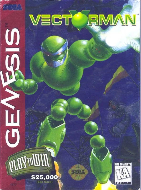 Vectorman [Cardboard Box] (GEN)