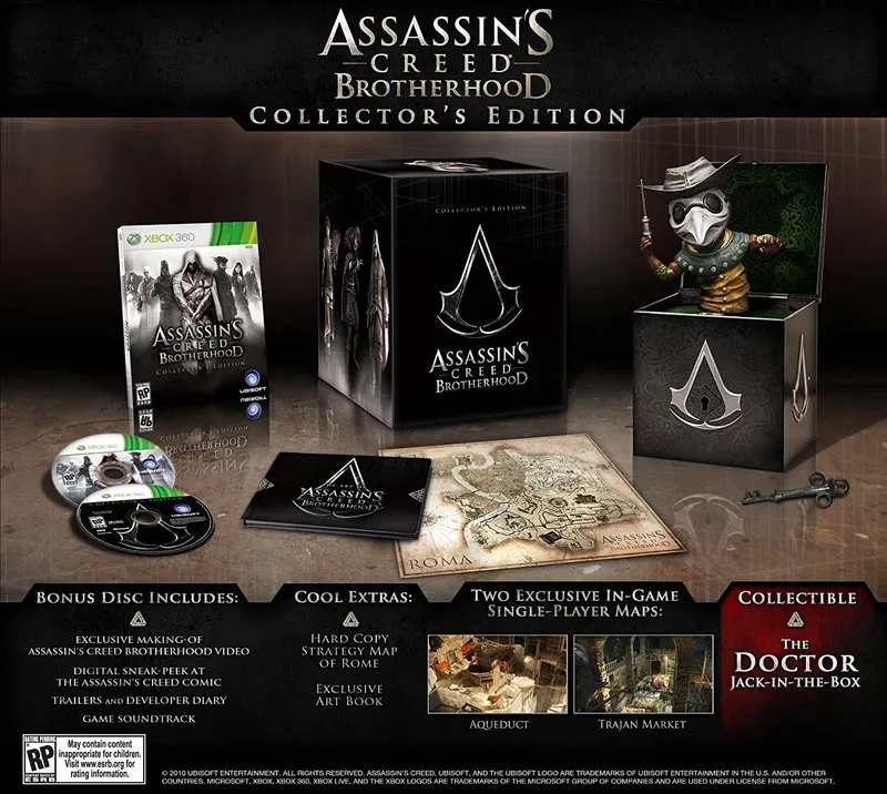Assassin's Creed: Brotherhood [Collector's Edition] (X360)